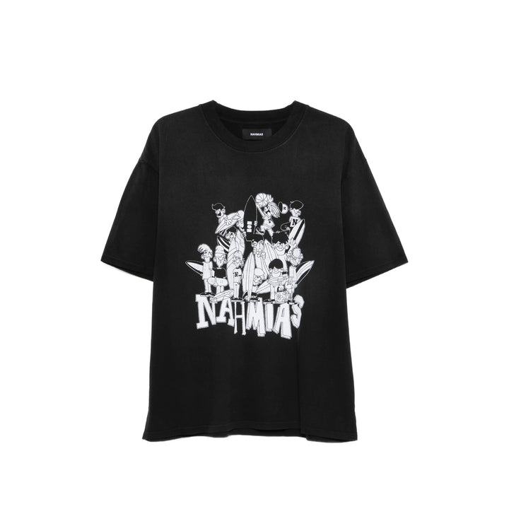 Nahmias T Shirts - Black, White | c09fa31d2a24eeb0903089556c6b5dabe0bffbb5