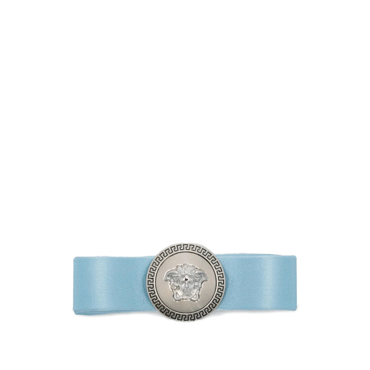 Versace Hair Accessories - Blue, Silver | b56d1e68768346f1b603e55488780eb517555f23