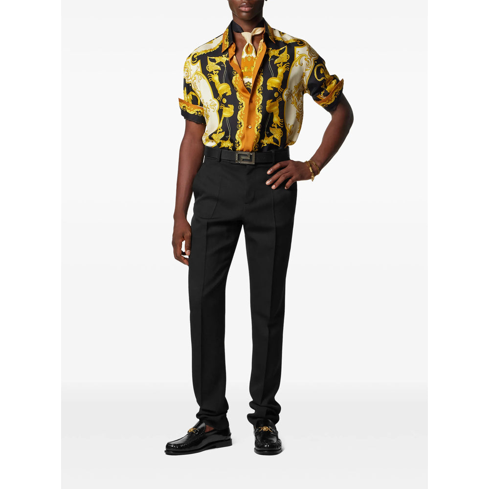 Versace Shirts - Black, Gold | 53504c0d278f55717852bdb08d367b4aae665c86