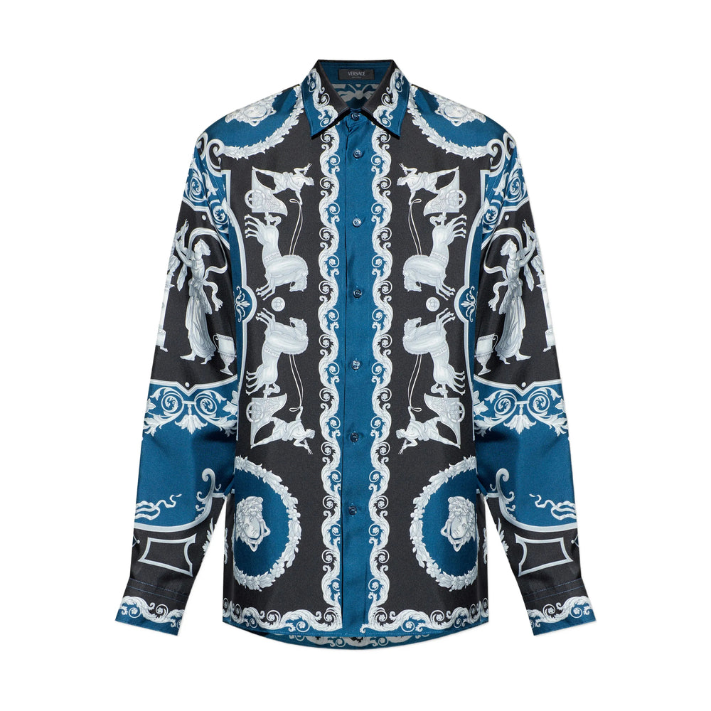 Versace Shirts - Blue, Black | 99bbacf74259906b084bd4d95d65c6c25e09291f