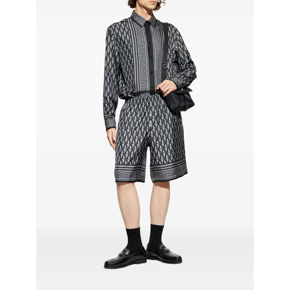 Versace Shirts - Gray, Black | 39d41fff9a10c8c57489a6f3fd5aeabdbcb09954