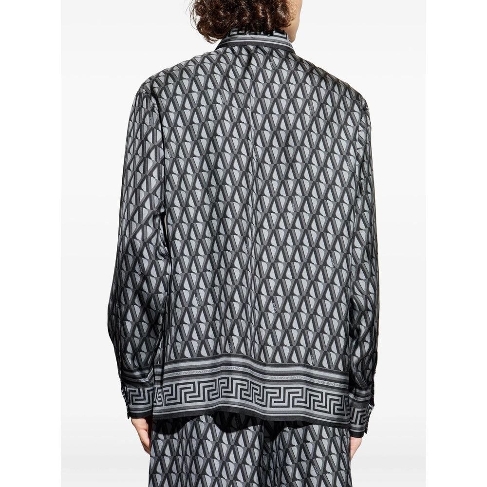 Versace Shirts - Gray, Black | e6d6cb9ab99c87f15420535c709270cec8c2d28b