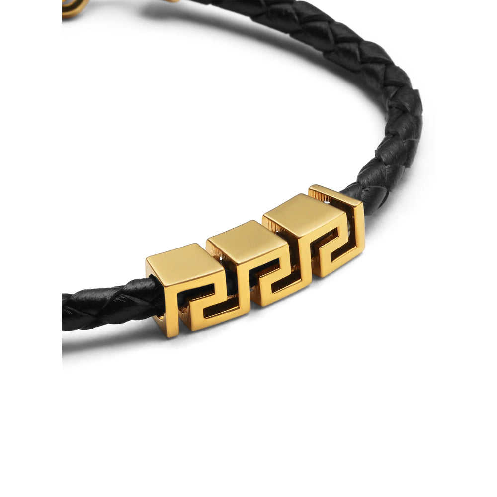 Versace Jewellery - Gold, Black | 78dadd457d01e7a0443a560b1edc7775e712a668