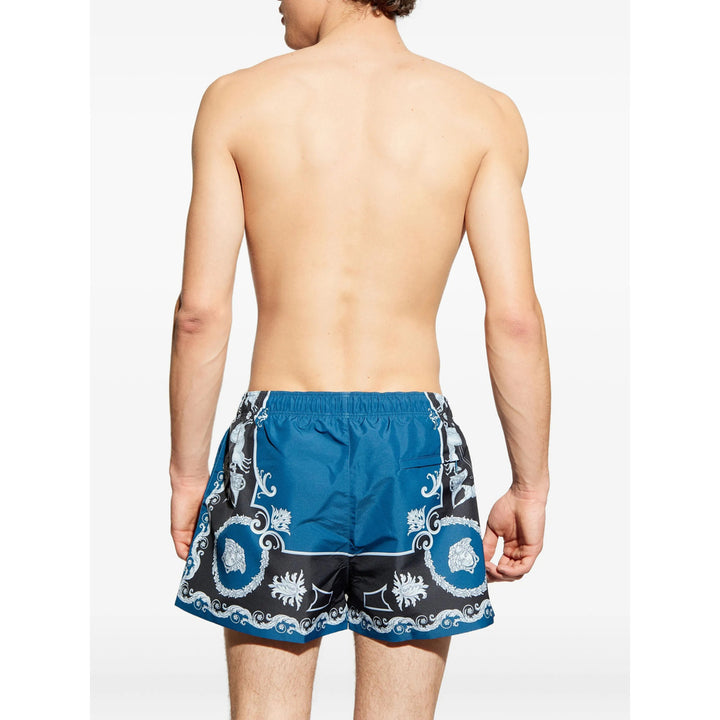 Versace Beachwear - Blue, Black | d6bc8151cc3ccad2ce7aaeaafb310ca7dc5fb41a
