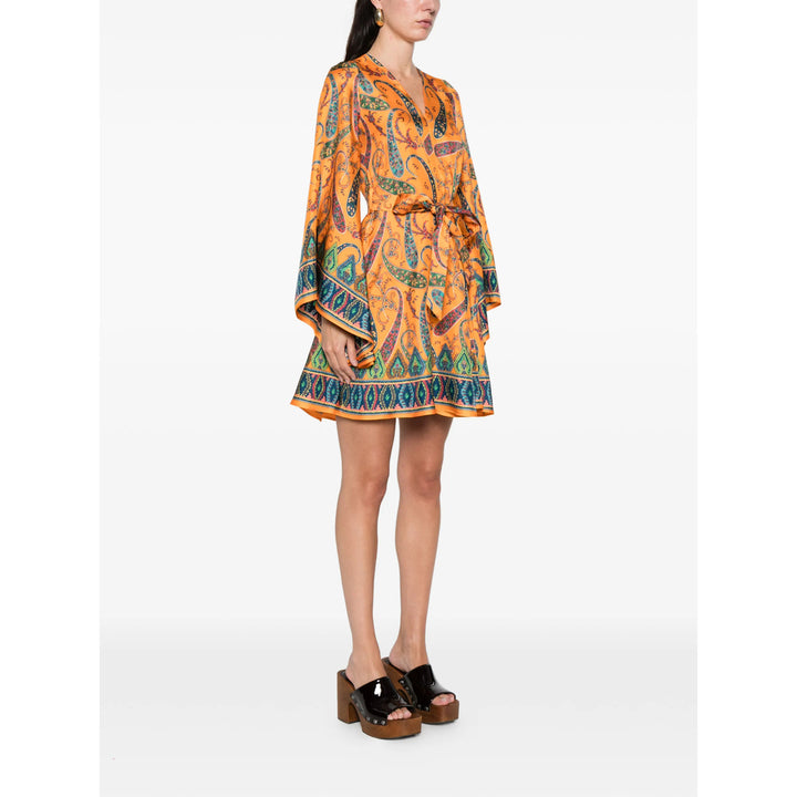 Etro Dresses - Orange, Blue | e8deaae4ace464526f93d346cb208e6dd39f9b29