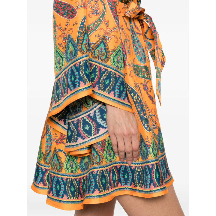 Etro Dresses - Orange, Blue | f9955555f4a4f177223569b645573b1130b0fefd