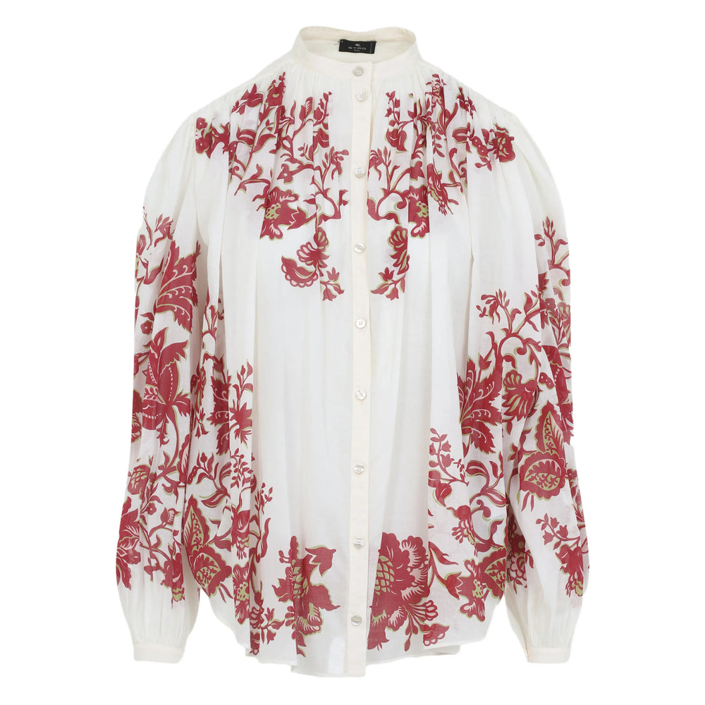 Etro Shirts - White, Red | 6772f8d990e09a69bc3619637aca0eaef530bc30