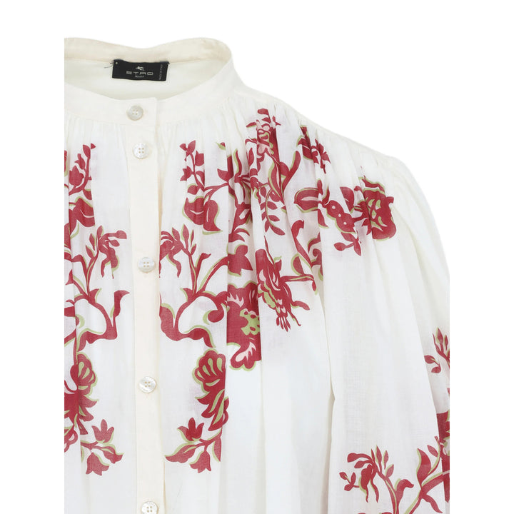 Etro Shirts - White, Red | c9ff0f2ebf0d1da92f99250621956457d61edf27