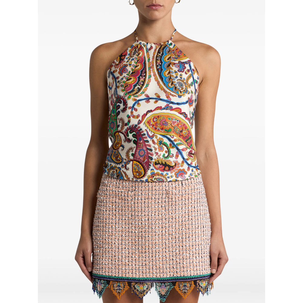 Etro Tops - Neutral, Red | 745694a88e3ade99a3f26d7eec5b7a1c8d4b2668