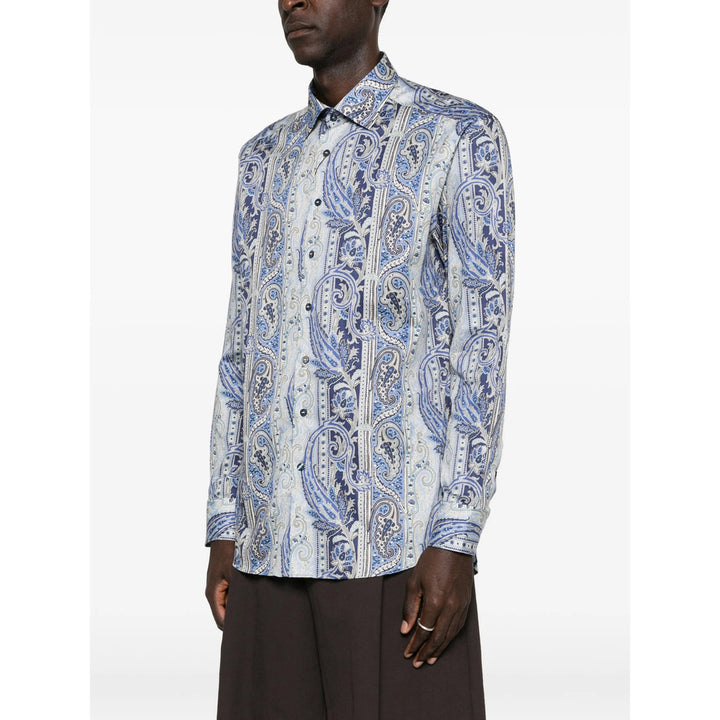 Etro Shirts - Blue | c7e58fd3ddcfecd8a5f15baadd29c8cf82b997d0