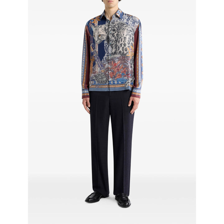 Etro Shirts - Blue | 16dc3432515d307cb902faced39e33ae225f4858