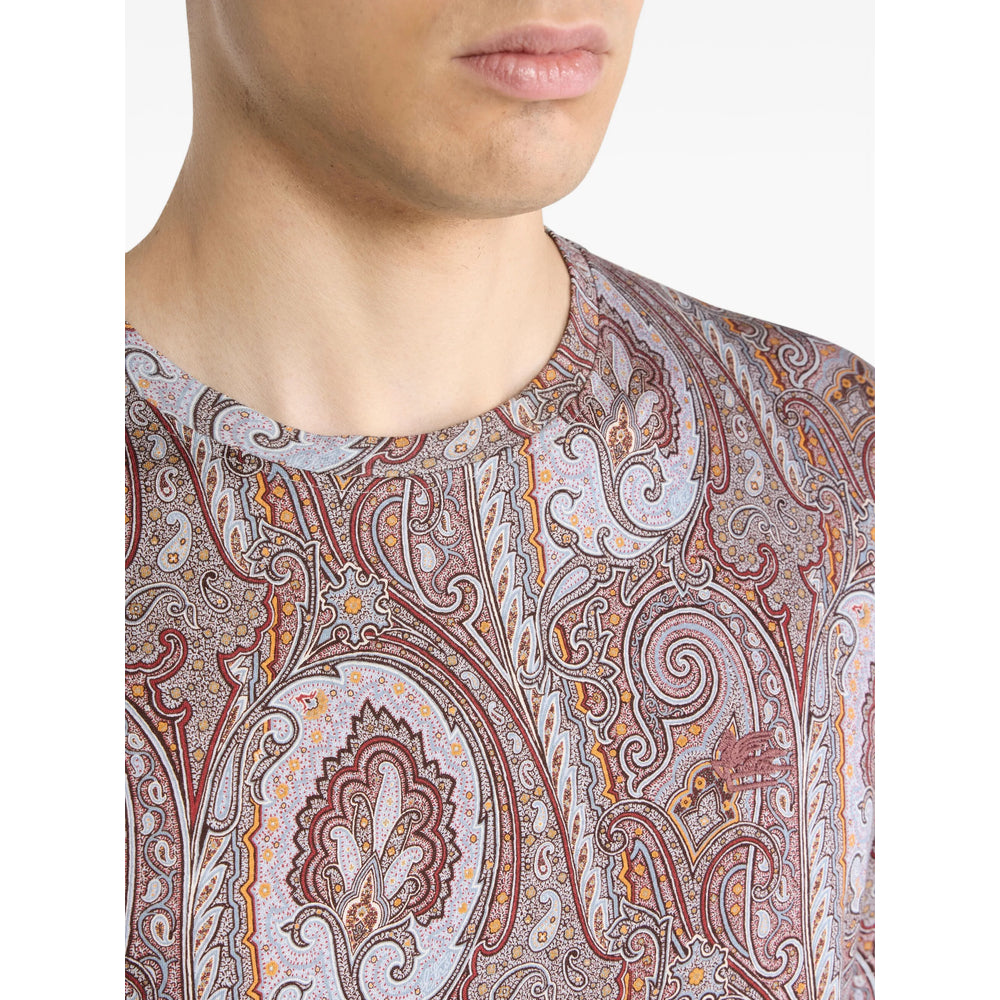 Etro T Shirts - Brown, Neutral | a3fc6912e43a6c816c6ffbe9215be551d1a5588d