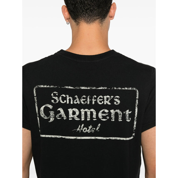 Schaeffer'S Garment Hotel T Shirts - Black | 4631c3a345ee6dbc897475ecb987e64b0fa823b9
