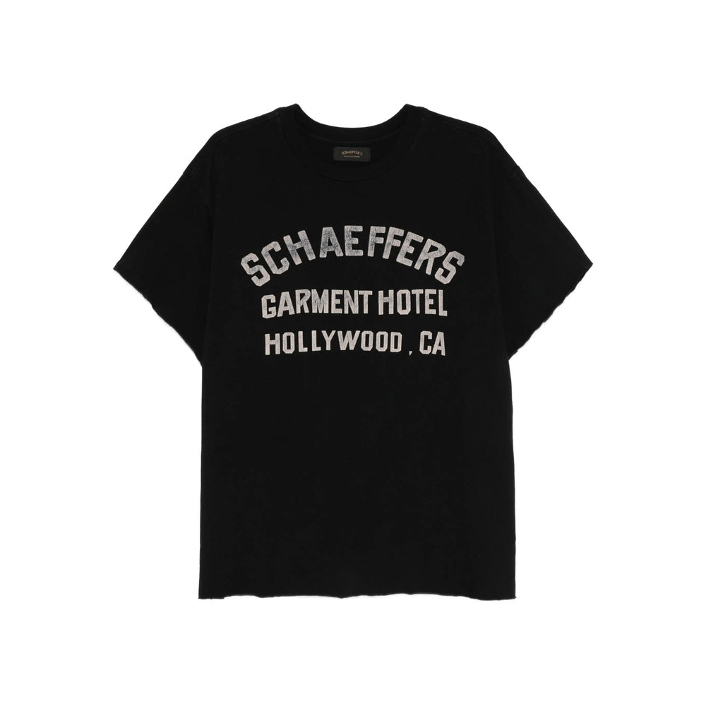 Schaeffer'S Garment Hotel T Shirts - Black | c66c9ff49f991d1750cd8400bca23a529e89a623
