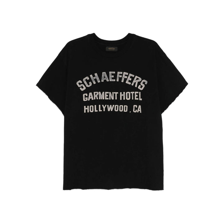 Schaeffer'S Garment Hotel T Shirts - Black | c66c9ff49f991d1750cd8400bca23a529e89a623