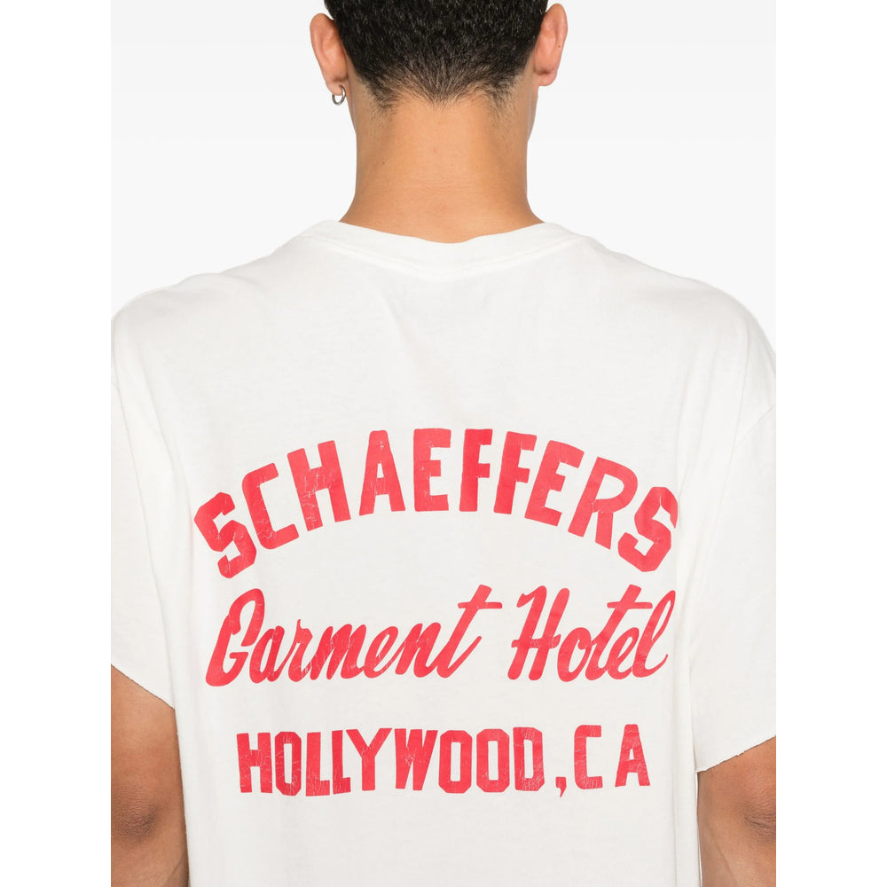 Schaeffer'S Garment Hotel T Shirts - White | 7efa1c3b9dbf3a8efd5711998ac576cf245b046f