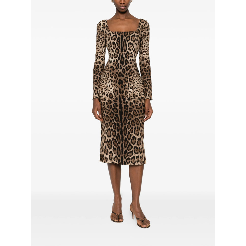 Dolce & Gabbana Dresses - Brown, Black | 47a43a9d257472589b380eadddd8aace8cf86b05