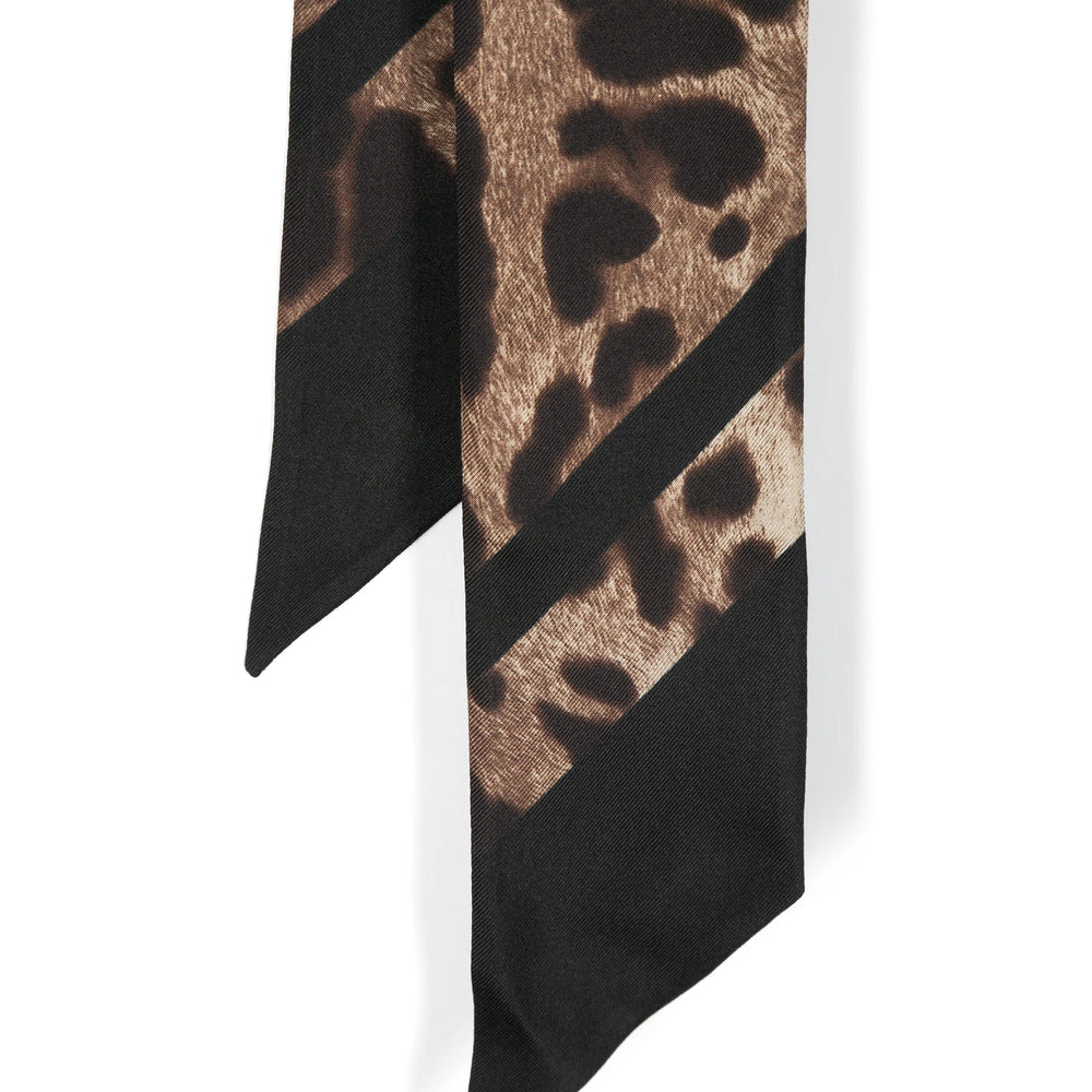 Dolce & Gabbana Scarves - Black, Brown | a5a46b0f7f3176f363be6204d4ee31dea5a68fa5