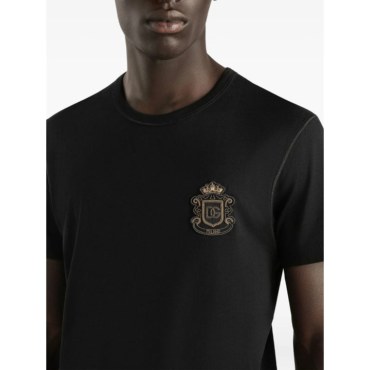 Dolce & Gabbana T Shirts - Black | 6e1fdeb2c400e455c39f977a795b4a937e1e68a5