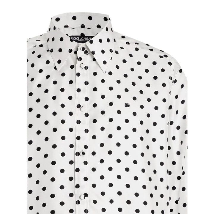 Dolce & Gabbana Shirts - White, Black | 237d3e12199eec77477d2c91428da8e67799e85f