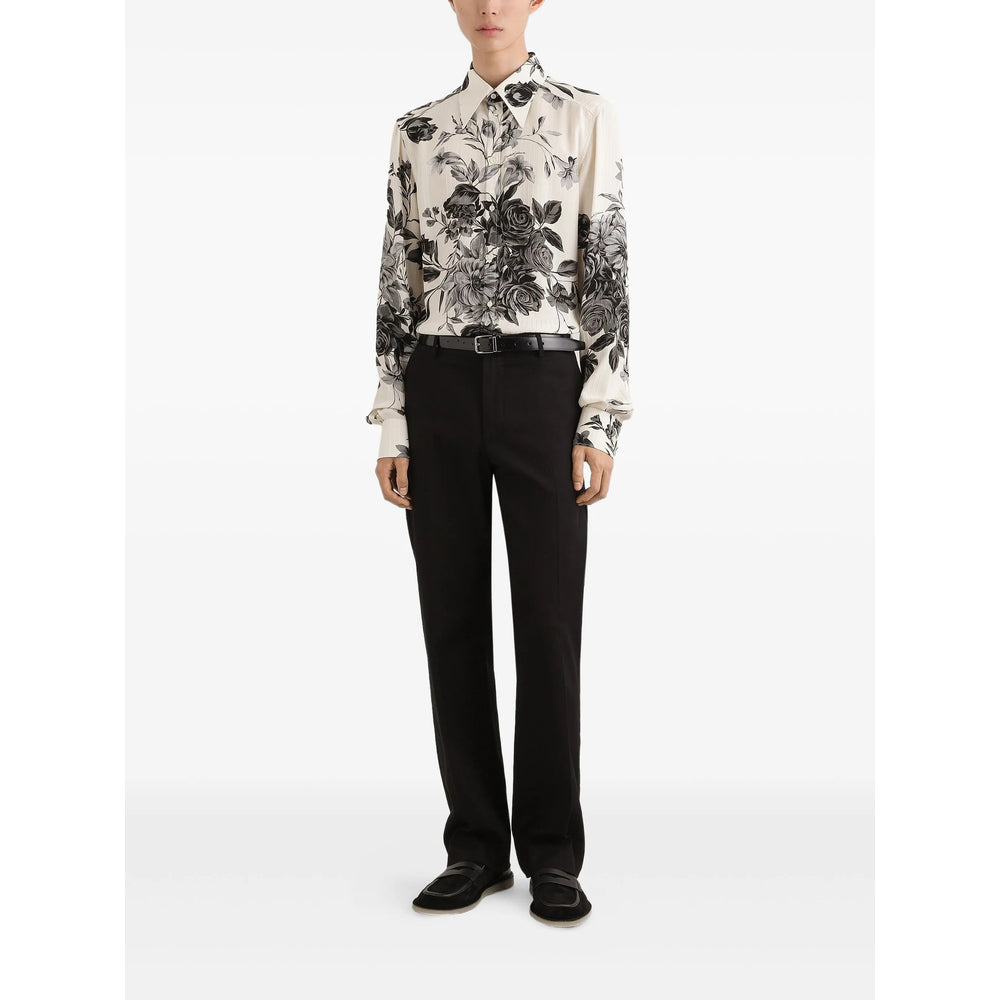 Dolce & Gabbana Shirts - White, Black | 0fe0c2d6cee67e328eee611aebc97bf9d548a645