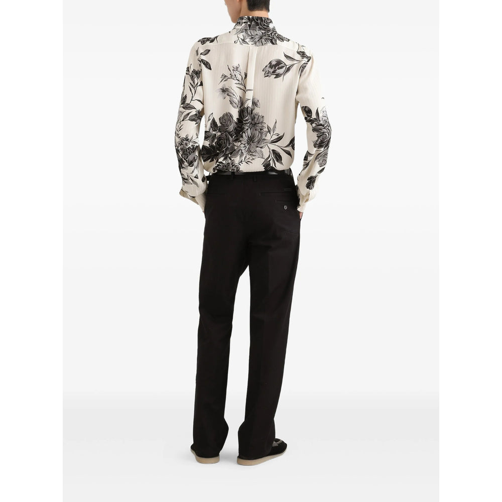 Dolce & Gabbana Shirts - White, Black | d5edaf447ea93fbc9a4d99909289404316f45046