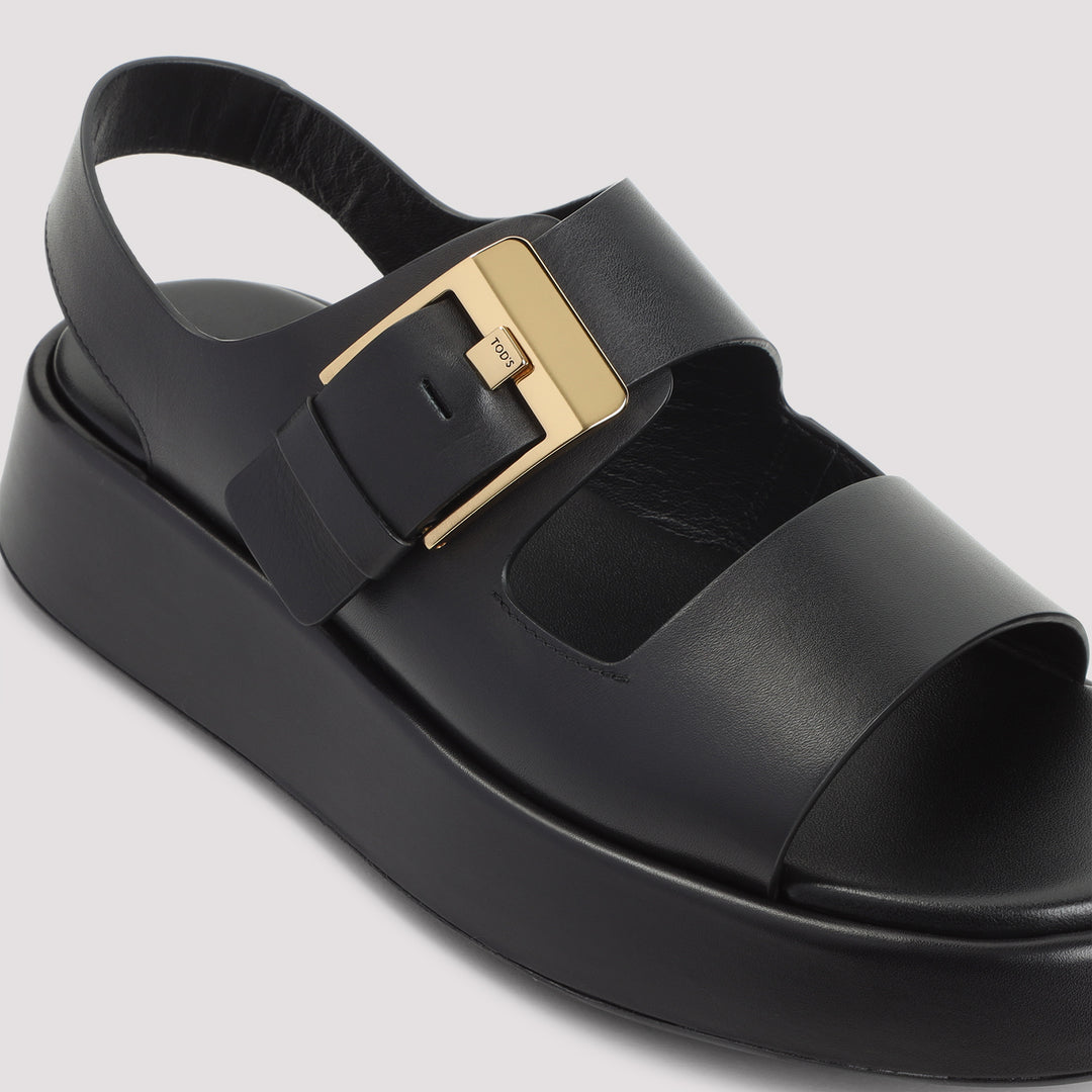 Tod`S Sandals - Black | 05444da65cc7bbd2b477f79bef5944e47ef395e6