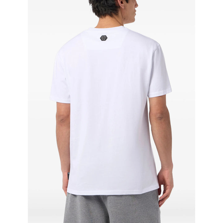 Philipp Plein T Shirts - White, Black | c38fcaaf2c981c37ea5cc11bba95353e18383d27