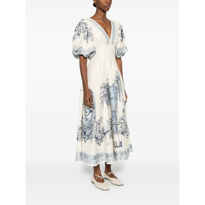 Alemais Dresses - Neutral, Blue | 4719dbc21d35ddfdacf6485a3166ffcc3c79db61