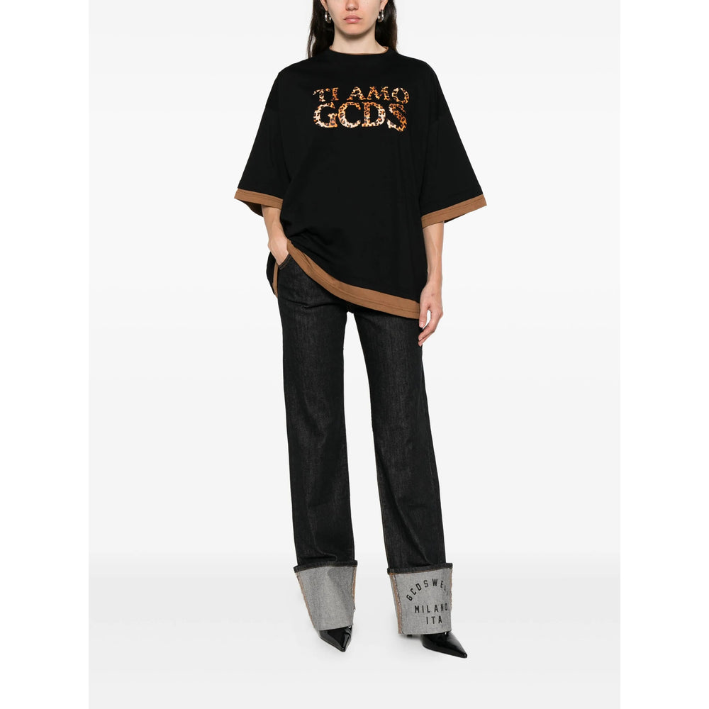 Gcds T Shirts - Black | 82762be28b9beb38f4f72e35254d84df7b124c22