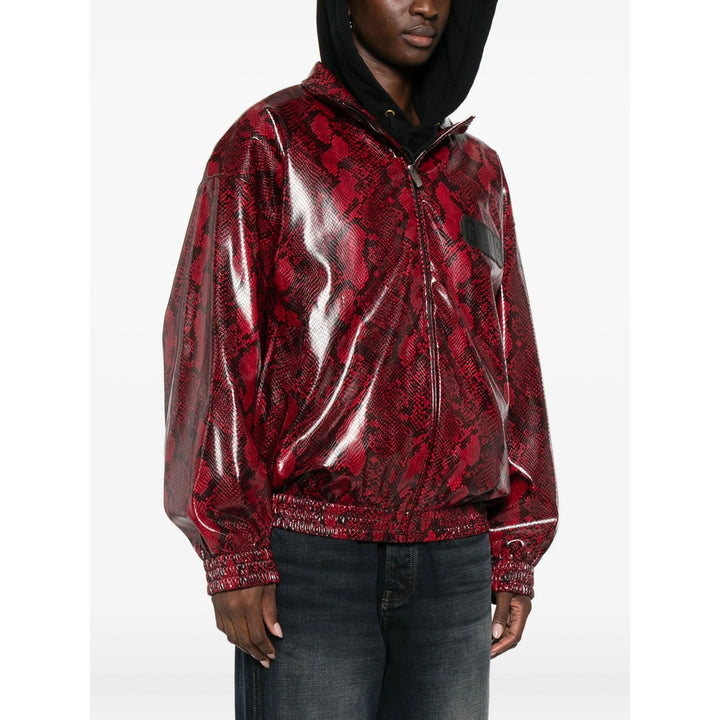 Gcds Leather Outerwears - Red | 5b369c212b8886e75b81bbc0b0c86228d22772ae