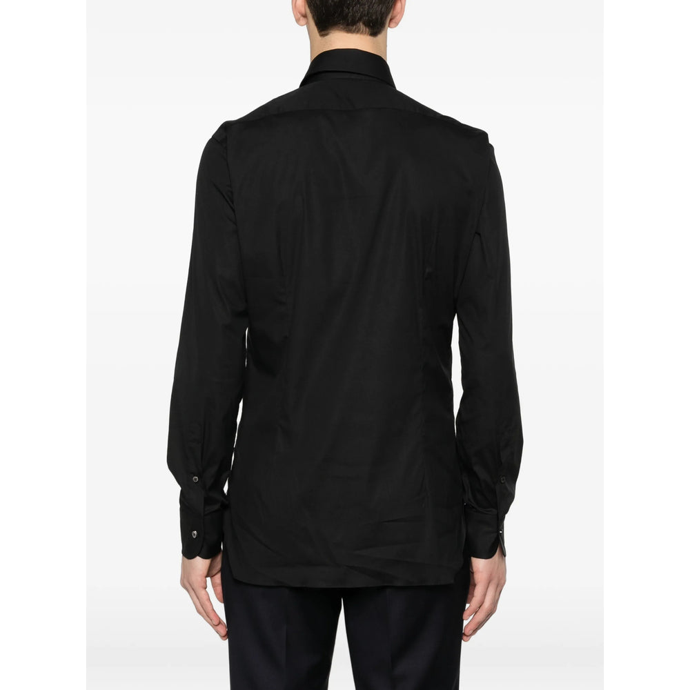 Barba Napoli Shirts - Black | 469081b2258cc2f8358691bd22596cb28fd4a303