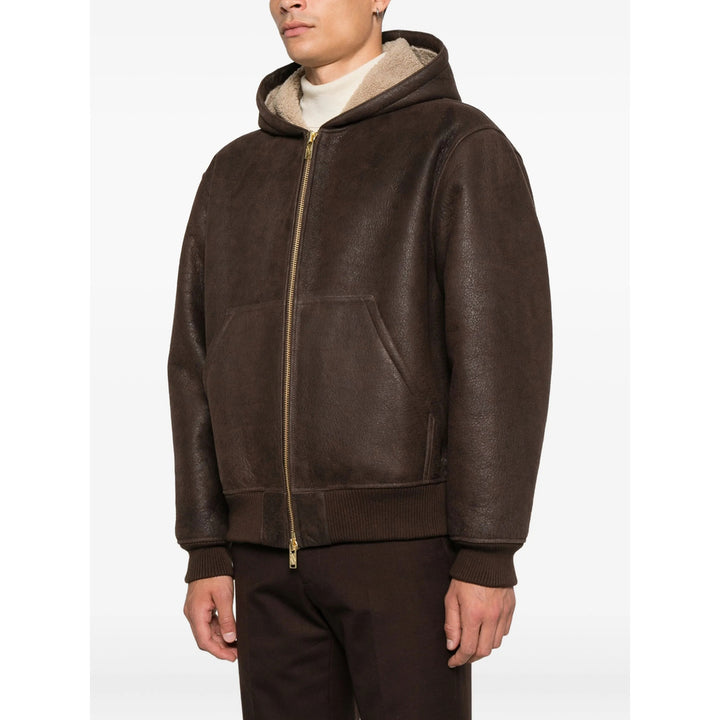 Baracuta Leather Outerwears - Brown | 9877493032640e2db833655dfcd25550be4d25c5