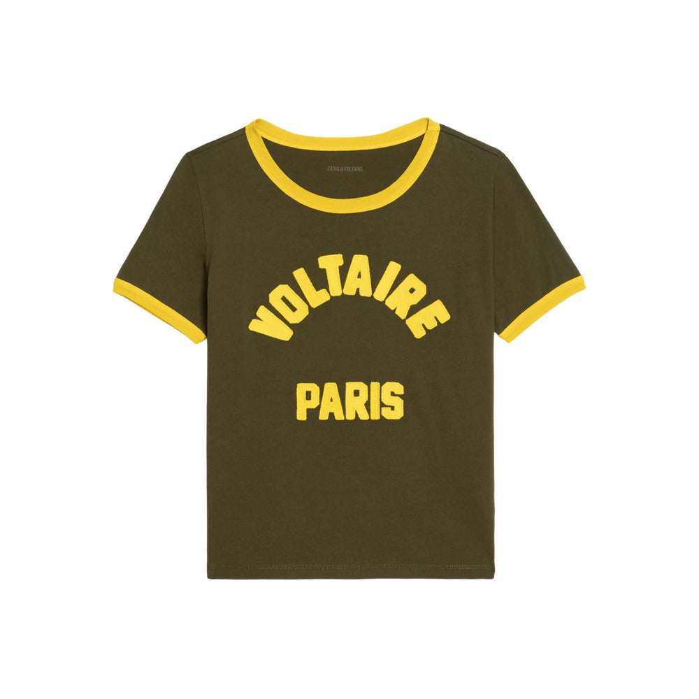 Zadig & Voltaire T Shirts - Green | d6a61806c69b1d06d7539d06e09396a2ce0ddc51