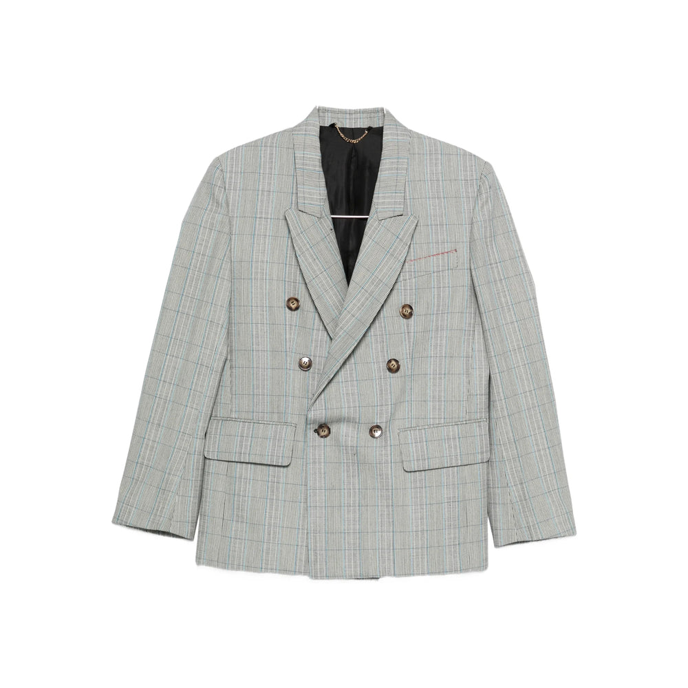 Victoria Beckham Jackets - Gray, Blue | 66d4166def99a27287c3bfd9adf579a51a8c9393