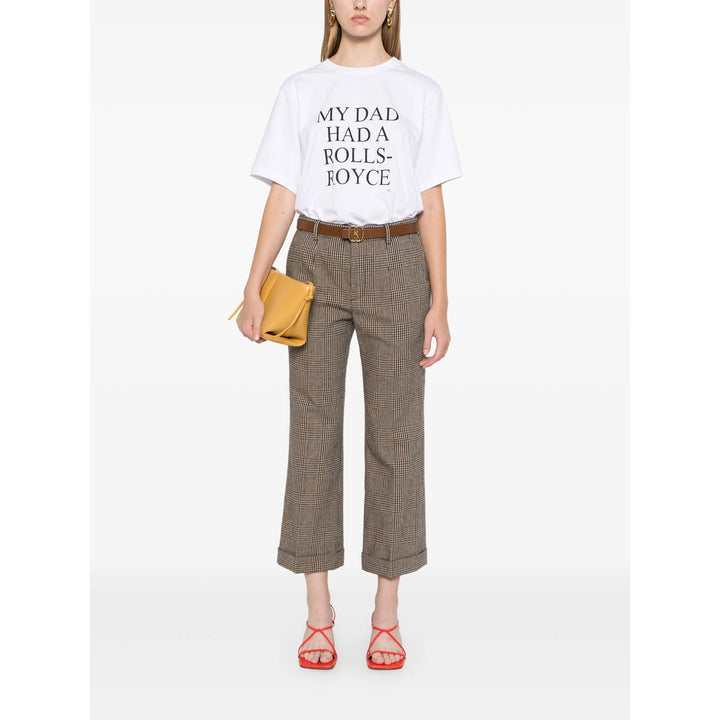 Victoria Beckham T Shirts - White | 799e649311f4dbcf586ceac570b743f178dd4d03