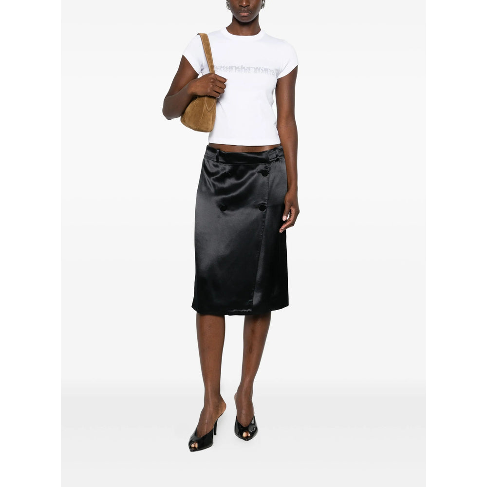 Alexander Wang T Shirts - White | 1edf422161265c7f73e48de9988449e1ce38742d