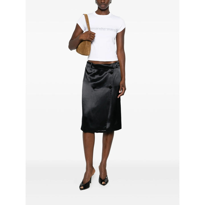 Alexander Wang T Shirts - White | 1edf422161265c7f73e48de9988449e1ce38742d