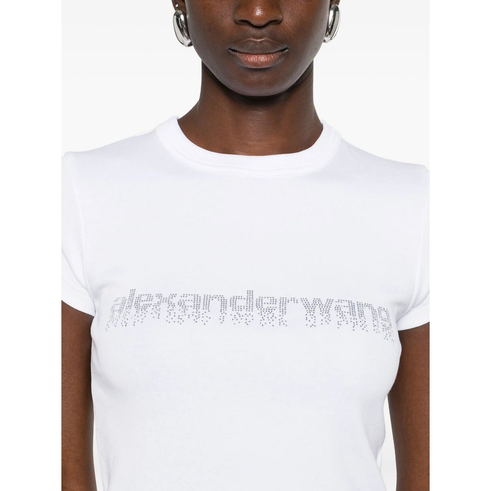 Alexander Wang T Shirts - White | b87eaf2f75542bdf4adfcdf3d4608d8ec3ba0677