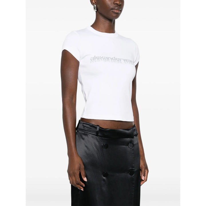 Alexander Wang T Shirts - White | 2fea2d8bfd9112a8468a908dabe5e31d99217ff6