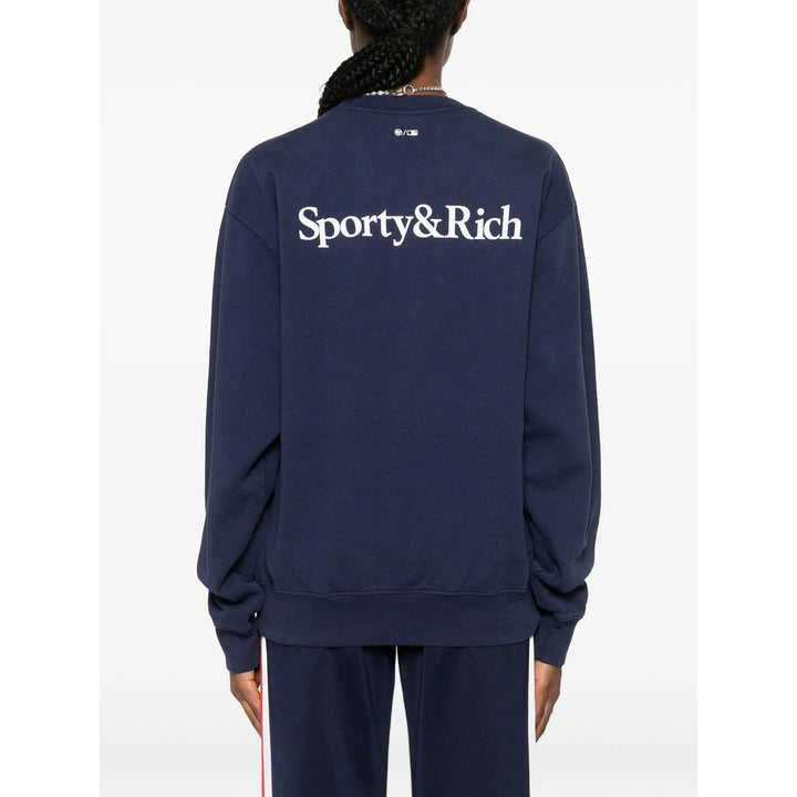 Sporty & Rich Sweaters - Blue | 6373048e6f46611aed9fd36d44a1c66715cb7420