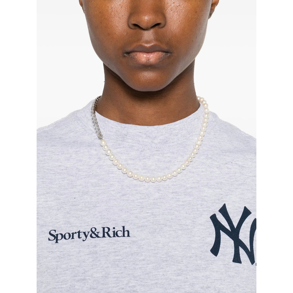 Sporty & Rich T Shirts - Gray | 4cb6e9802636847218b1b7c4fc929a2e9a867d9f