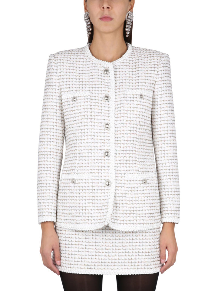 Alessandra Rich Jackets - White | Wanan Luxury