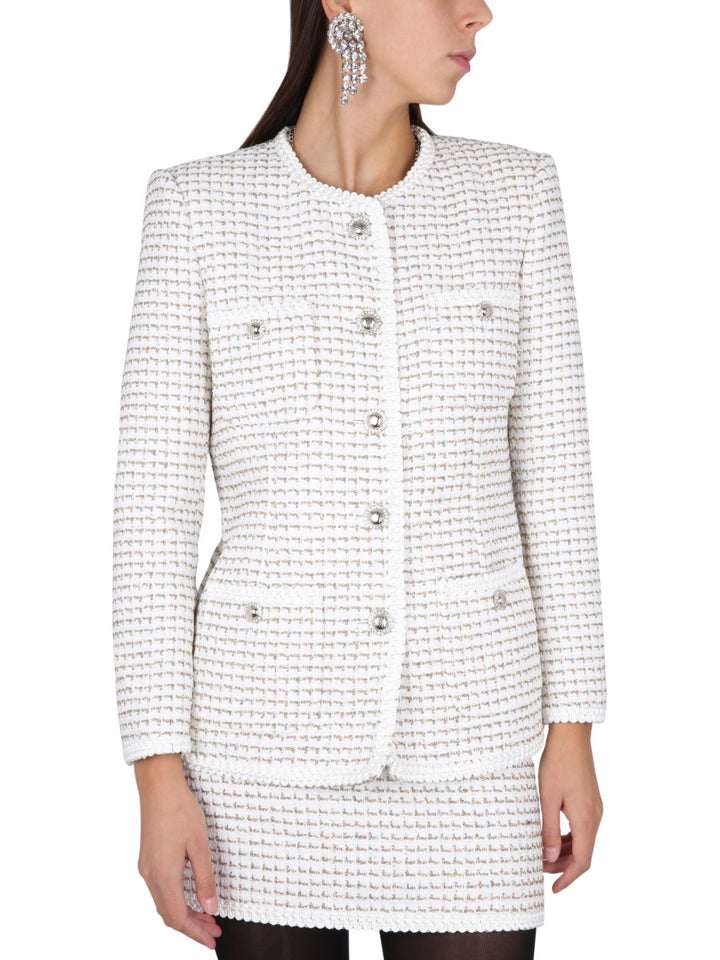 Alessandra Rich Jackets - White | Wanan Luxury