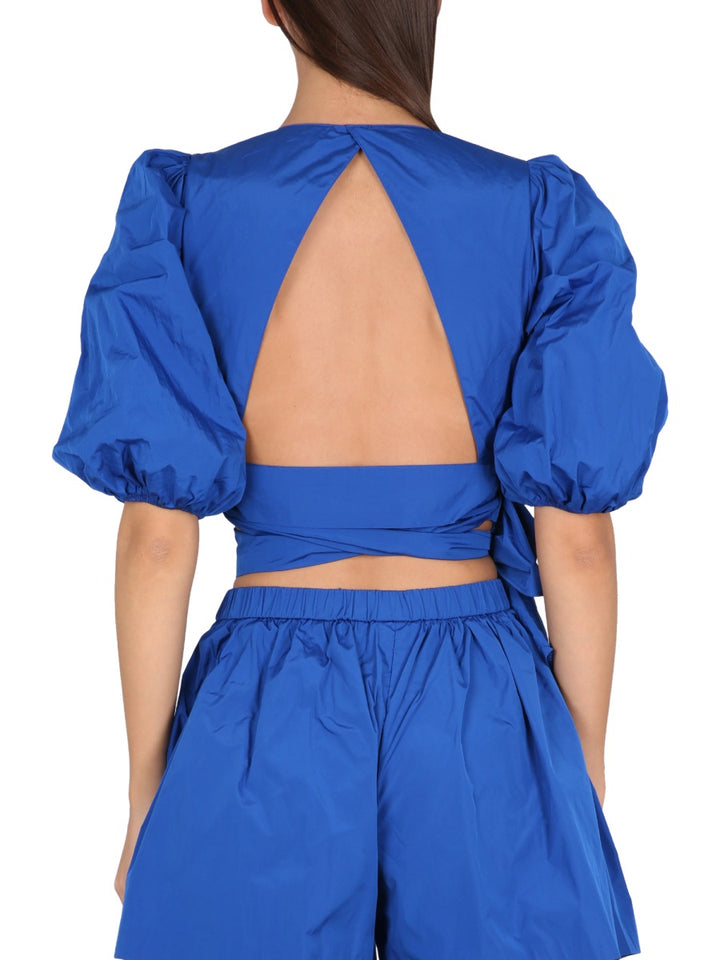 Red Valentino Tops - Blue | Wanan Luxury