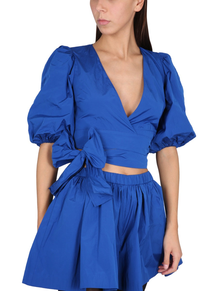 Red Valentino Tops - Blue | Wanan Luxury