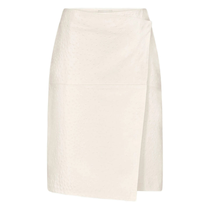Lou Lou De Saison Leather Skirts - Neutral | 8d791b9a10a92b99f92c6dea73388e2931e6df65