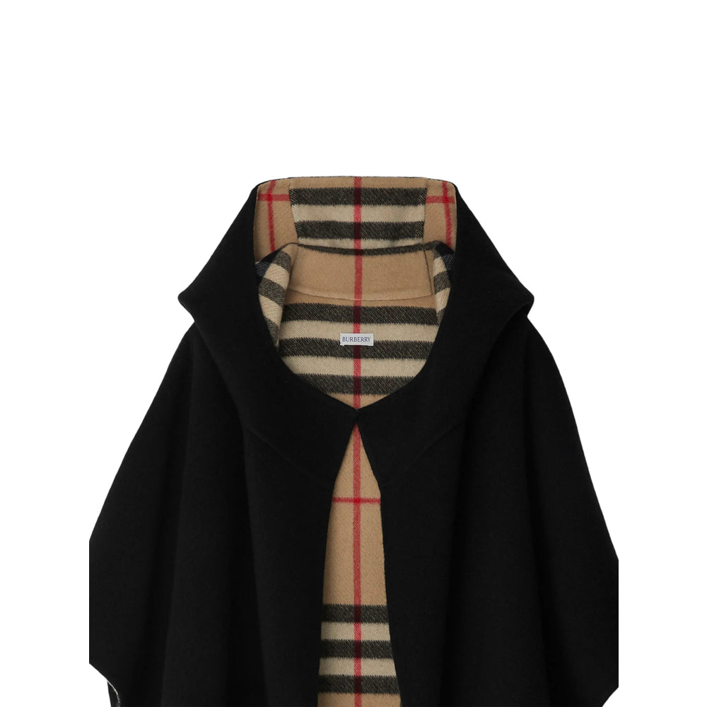 Burberry Capes - Black, Neutral | 2411463a3c5e1c051f39471ca337c7be342ae006
