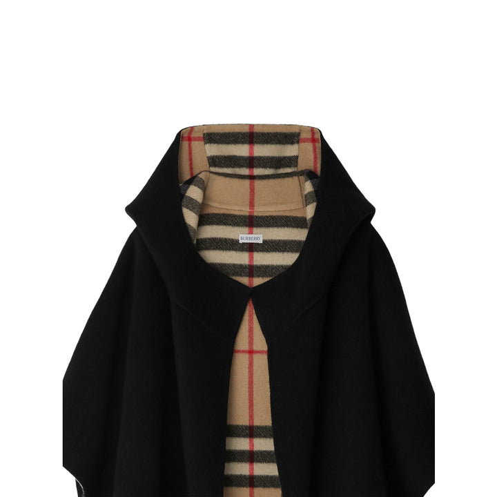 Burberry Capes - Black, Neutral | 2411463a3c5e1c051f39471ca337c7be342ae006
