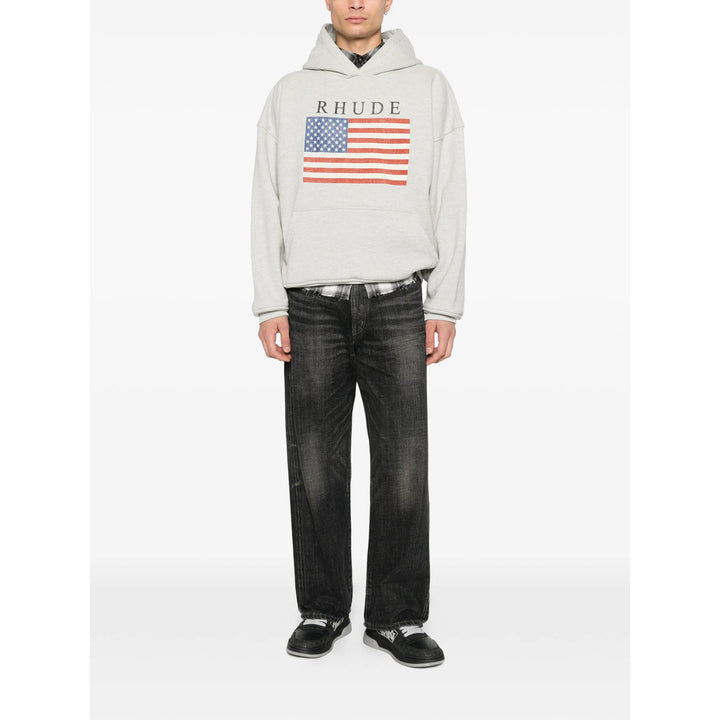 Rhude Sweatshirts - Gray | d27dc9bffbb739c05a1982b624e7ea126c39c9f5